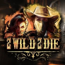 2 Wild 2 Die slot logo by Hacksaw Gaming at Crazebets Casino