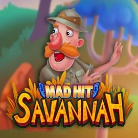 Mad Hit Savannah by RubyPlay, showcased at crazebetscasino.com – game logo